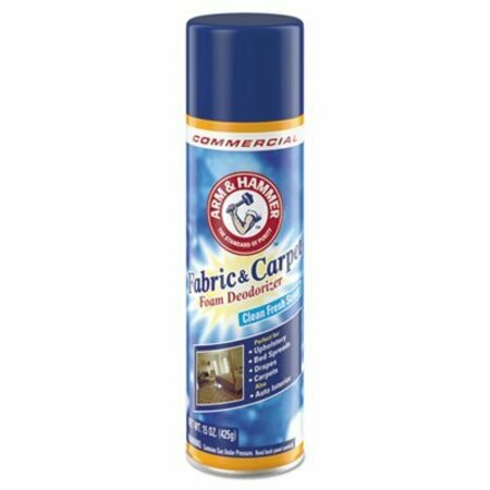 CHURCH & DWIGHT CO. ArmHammer, Fabric And Carpet Foam Deodorizer, Fresh Scent, 15 Oz Aerosol 3320000514EA